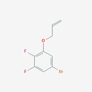 molecular formula C9H7BrF2O B7814678 1-Allyloxy-5-bromo-2,3-difluoro-benzene CAS No. 947534-35-2