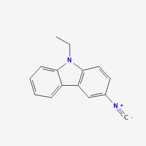 molecular formula C15H12N2 B7814797 3-Isocyano-9-ethylcarbazole 