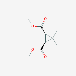 trans-Diethyl 3,3-dimethylcyclopropane-1,2-dicarboxylate