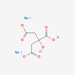 molecular formula Na2C6H6O7<br>C6H6Na2O7 B7814810 Disodium citrate 