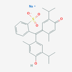 molecular formula C27H29NaO5S B7814847 CID 11947717 