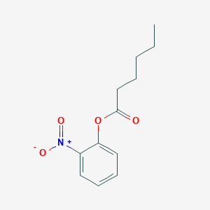 molecular formula C12H15NO4 B7814882 2-Nitrophenyl hexanoate 