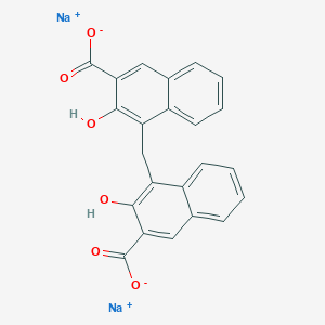 molecular formula C23H14Na2O6 B7815022 CID 81147 