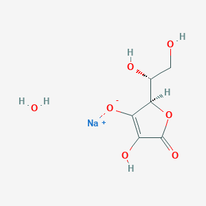 molecular formula C6H9NaO7 B7815050 抗坏血酸钠 [FCC] 