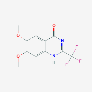 molecular formula C11H9F3N2O3 B7815144 CID 16876455 