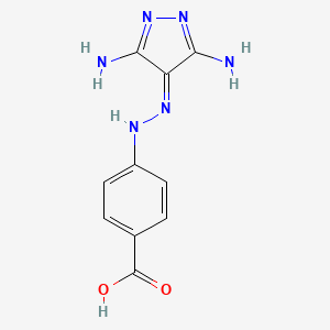 molecular formula C10H10N6O2 B7815192 CID 5525874 