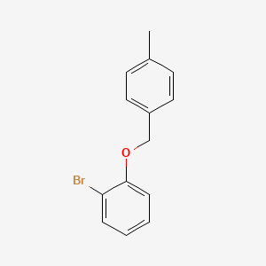 molecular formula C14H13BrO B7815258 2-Bromophenyl-(4-methylbenzyl)ether 