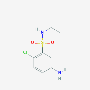 5-amino-2-chloro-N-propan-2-ylbenzenesulfonamide