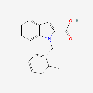 1-(2-Methylbenzyl)-1H-indole-2-carboxylic acid