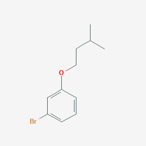 molecular formula C11H15BrO B7815415 1-Bromo-3-iso-pentyloxybenzene 