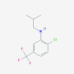 n-[2-Chloro-5-(trifluoromethyl)phenyl]-n-isobutylamine