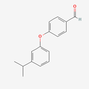 4-(3-Isopropylphenoxy)benzaldehyde