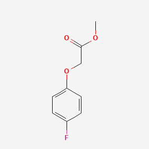 molecular formula C9H9FO3 B7815558 Methyl 2-(4-fluorophenoxy)acetate 