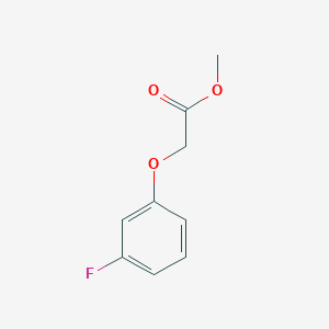 molecular formula C9H9FO3 B7815565 Methyl[(3-fluorophenyl)oxy]acetate 