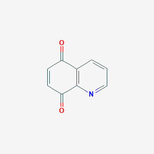 molecular formula C9H5NO2 B078156 5,8-Quinolinedione CAS No. 10470-83-4