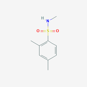 molecular formula C9H13NO2S B7815639 N,2,4-trimethylbenzenesulfonamide 