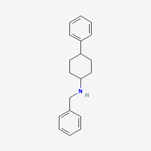 molecular formula C19H23N B7815706 N-Benzyl-4-phenylcyclohexanamine 