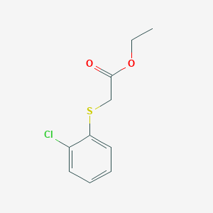 Ethyl 2-[(2-chlorophenyl)sulfanyl]acetate
