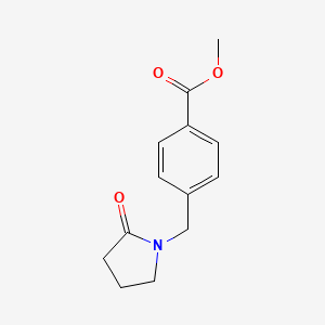 Methyl 4-[(2-oxopyrrolidin-1-yl)methyl]benzoate