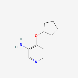 4-(Cyclopentyloxy)pyridin-3-amine