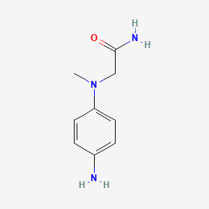 2-[(4-Aminophenyl)methylamino]-acetamide