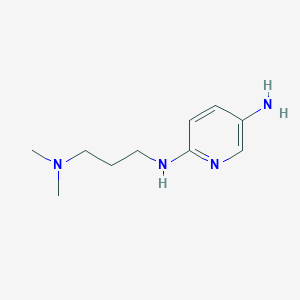 N2-(3-(dimethylamino)propyl)pyridine-2,5-diamine