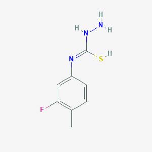 molecular formula C8H10FN3S B7815878 CID 279087 
