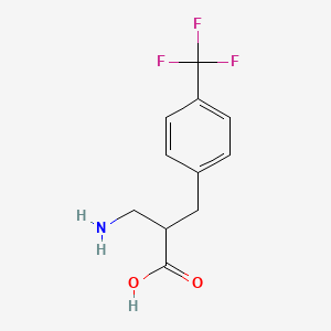 3-Amino-2-(4-(trifluoromethyl)benzyl)propanoic acid