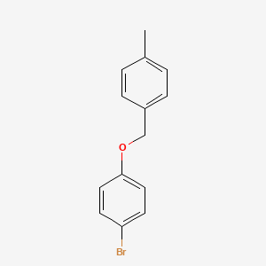 molecular formula C14H13BrO B7815945 4-Bromophenyl-(4-methylbenzyl)ether 