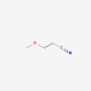 molecular formula C4H5NO B7816148 3-Methoxy-2-Propenenitrile 