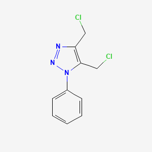 4,5-bis(chloromethyl)-1-phenyl-1H-1,2,3-triazole