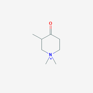 1,1,3-Trimethyl-4-oxohexahydropyridinium