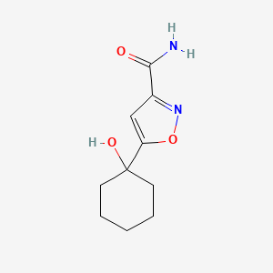 5-(1-Hydroxycyclohexyl)-3-isoxazolecarboxamide
