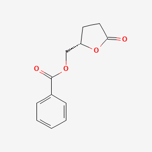 [(2S)-5-Oxotetrahydro-2-furanyl]methyl benzoate
