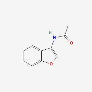 molecular formula C10H9NO2 B7816942 N-(1-benzofuran-3-yl)acetamide CAS No. 54802-14-1