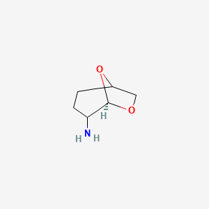 (5R)-6,8-dioxabicyclo[3.2.1]octan-4-amine