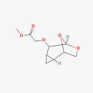methyl 2-[[(2S,6R)-7,9-dioxatricyclo[4.2.1.02,4]nonan-5-yl]oxy]acetate
