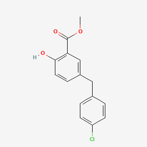 Methyl 5-(4-chlorobenzyl)-2-hydroxybenzoate