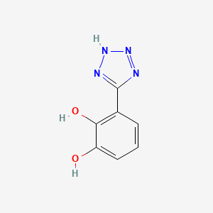 1,2-Benzenediol, 3-(1H-1,2,3,4-tetrazol-5-yl)-