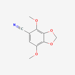 4,7-Dimethoxy-1,3-benzodioxole-5-carbonitrile