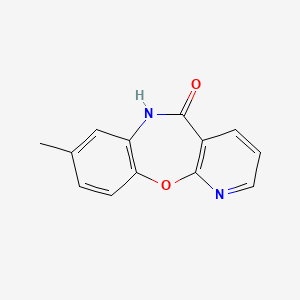 molecular formula C13H10N2O2 B7817597 8-methylpyrido[2,3-b][1,5]benzoxazepin-5(6H)-one 