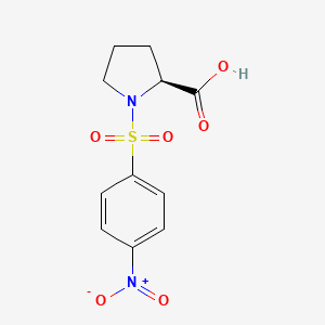 L-Proline, 1-[(4-nitrophenyl)sulfonyl]-