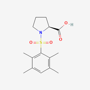 Proline, 1-[(2,3,5,6-tetramethylphenyl)sulfonyl]-