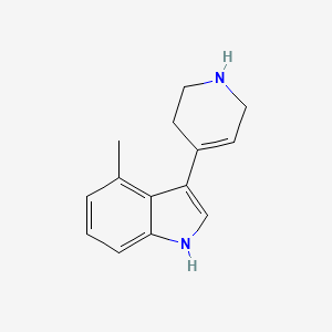 4-methyl-3-(1,2,3,6-tetrahydropyridin-4-yl)-1H-indole