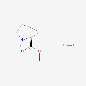 Methyl (1S)-2-azabicyclo[3.1.0]hexane-1-carboxylate hydrochloride