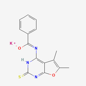 molecular formula C15H12KN3O2S B7817884 CID 17511956 