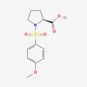 Proline, 1-[(4-methoxyphenyl)sulfonyl]-