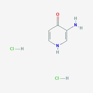molecular formula C5H8Cl2N2O B7818029 3-Aminopyridin-4-ol dihydrochloride 