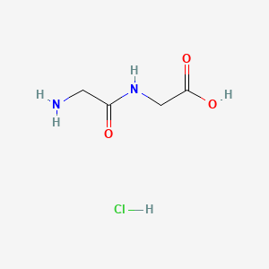 molecular formula C4H9ClN2O3 B7818121 Glycylglycine hydrochloride CAS No. 23851-28-7