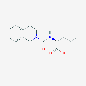 (2S,3R)-methyl 3-methyl-2-(1,2,3,4-tetrahydroisoquinoline-2-carboxamido)pentanoate